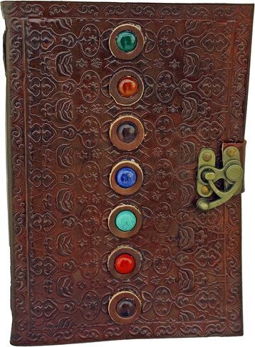 Handmade Leather Journal Notebook - Genuine Leather Bound Daily personal Diary notebook Notepad For Men & Women Paper (Pocket Diary 4x6") in Saudi Arabia