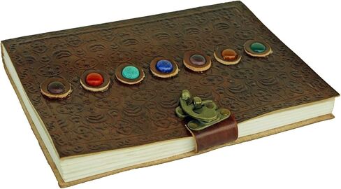 Handmade Leather Journal Notebook - Genuine Leather Bound Daily personal Diary notebook Notepad For Men & Women Paper (Pocket Diary 4x6") in Saudi Arabia