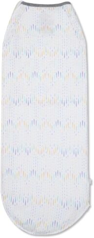 Nanit Sleep Wear Swaddle - Chevron Raindrops- 3-6M in Saudi Arabia