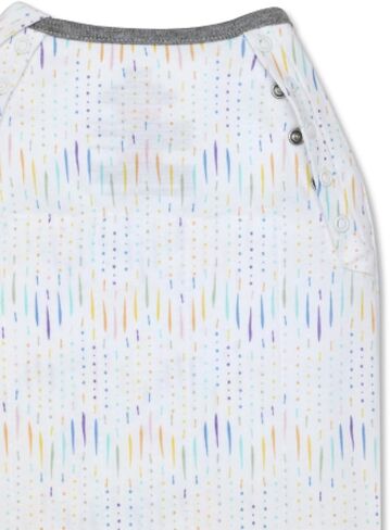 Nanit Sleep Wear Swaddle - Chevron Raindrops- 3-6M in Saudi Arabia