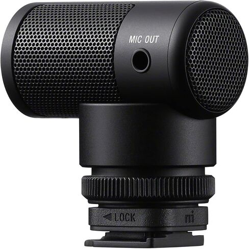 Sony ECM-G1 Vlogger Shotgun Microphone Bundle with Sony ACCVC1 Vlogger Accessory Kit with Memory Card Reader and Card Storage (3 Items) in Saudi Arabia