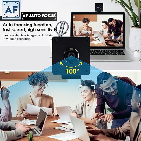 كاميرا USB 4K التركيز التلقائي كاميرا ويب فائقة الدقة 2160P 30 إطارًا في الثانية كاميرا USB، 100 درجة بدون تشويه كاميرا ويب مع مستشعر IMX415، كاميرا ويب التوصيل والتشغيل لمؤتمر الفيديو الصناعي in Kuwait