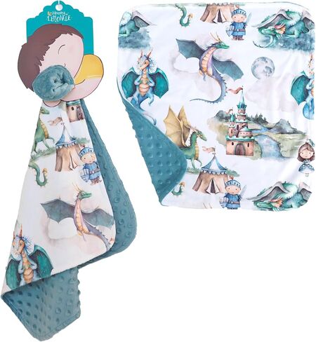 Snuggle Baby Blanket The Ultimate Newborn Gift with Adorable Designs, Comfort Blanket, Essential Snuggle Nest Sleeper and Toy for Snuggling, Ideal Baby Shower Present (18x18 Inches) in Kuwait
