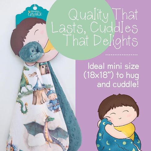 Snuggle Baby Blanket The Ultimate Newborn Gift with Adorable Designs, Comfort Blanket, Essential Snuggle Nest Sleeper and Toy for Snuggling, Ideal Baby Shower Present (18x18 Inches) in Kuwait