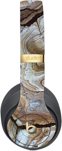 غلاف MightySkins متوافق مع Beats Studio 3 Wireless - رخام فروست | غطاء ملتف واقٍ ومتين وفريد ​​من نوعه من الفينيل | سهل التطبيق والإزالة وتغيير الأنماط | صنع في الولايات المتحدة الأمريكية in Saudi Arabia