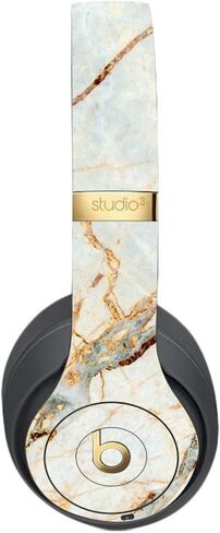 غلاف MightySkins متوافق مع Beats Studio 3 Wireless - رخام فروست | غطاء ملتف واقٍ ومتين وفريد ​​من نوعه من الفينيل | سهل التطبيق والإزالة وتغيير الأنماط | صنع في الولايات المتحدة الأمريكية in Saudi Arabia