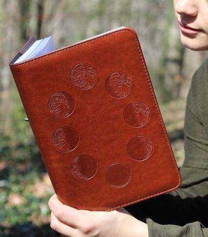 Tree Writing Journal by SohoSpark, Refillable Faux Leather, Lined Personal Diary, 6x8.75 Notebook for Writers. Fountain Pen Friendly, Lay-Flat Binding in Saudi Arabia