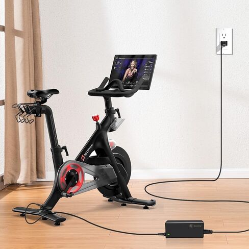بديل لسلك الطاقة لدراجة Peloton PL-01، محول إمداد الطاقة، 12 فولت 4.17 أمبير، ملحقات الدراجة، متوافق مع دراجة Peloton PLTN-RB1VO/RB1V1/RB1VQ. (غير مناسب لدراجة Peloton Bike Plus). in Kuwait