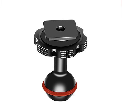 Dual Head Magic Arm with 20mm Ballhead NATO Clamp Cold Shoe Mount 1/4 Screw Universal Bracket Magic Hand for DSLR Camera Cage Bracket (NATO Ballhead) in Saudi Arabia