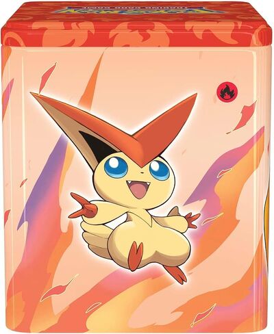 Pokemon TCG: Fire Stacking Tin in Saudi Arabia