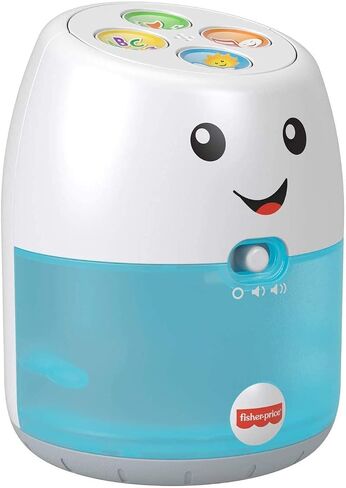 Fisher-Price Laugh & Learn Babble & Wobble Hub, Interactive Pretend hub Toy with Music, Lights and Learning Content for Baby and Toddler Ages 9-36 Months in Saudi Arabia