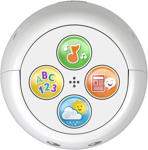 Fisher-Price Laugh & Learn Babble & Wobble Hub, Interactive Pretend hub Toy with Music, Lights and Learning Content for Baby and Toddler Ages 9-36 Months in Saudi Arabia