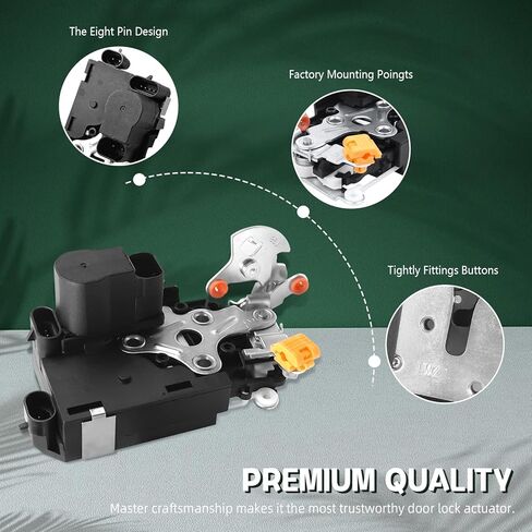 OTUAYAUTO 931-318 Door Lock Actuator Front Left Driver Side - Replacement for Cadillac Escalade, GMC Sierra Yukon, Chevrolet Suburban Silverado Power Door Latch Motor in Saudi Arabia