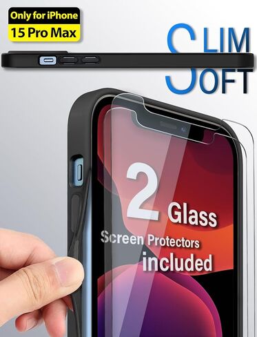 Mirror Case for iPhone 15 Pro Max (ONLY) with Shockproof Soft Corners, Bye Bye Pocket Mirror, Cute Slim case for Girls and Womens in Saudi Arabia