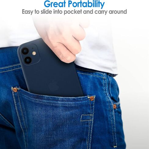 JETech Ultra Slim (0.35mm Thin) Case for iPhone 11 6.1-Inch, Camera Lens Cover Full Protection, Lightweight, Matte Finish PP Hard Minimalist Case, Support Wireless Charging (Black) in Saudi Arabia
