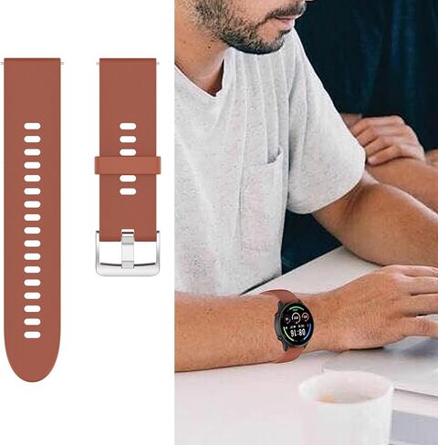Watch Bands Compatible Xiaomi Mi Smartwatch/Mi Watch Color Sport/Watch S1/S1 Active [3 Packs ] Bracelet Replacement for Women Men, Soft Silicone Sport Strap for Mi Watch S2/S3/2 Pro in Saudi Arabia