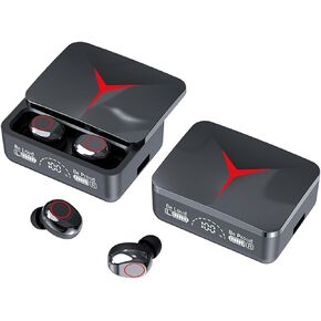 2024 Version True Wireless Bluetooth Earbuds with Charging Case Compatible with Apple & Android, Dual Connect, Built-in Microphone, Stereo Sound in-Ear Bluetooth Headphones Headset - Model 6