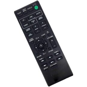 Replaced Remote Control Compatible for Sony CMT-BT80WB 1-492-297-11 CMTBT60 HCD-SBT100B CMTSBT100 CMT-SBT300W HCDSBT300WB Micro Hi Fi Audio System
