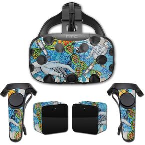 MightySkins Skin Compatible with HTC Vive Full Coverage - Fantastic Voyage | Protective, Durable, and Unique Vinyl Decal wrap Cover | Easy to Apply, Remove, and Change Styles | Made in The USA
