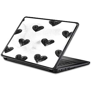 MightySkins Skin Compatible with Universal 17" Screen - Ink Hearts | Protective, Durable, and Unique Vinyl Decal wrap Cover | Easy to Apply, Remove, and Change Styles | Made in The USA