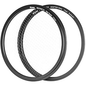 Kase Wolverine 77mm Star Burst 4 Point Filter Magnetic Shockproof Tempered Optical Glass Filter Incl Adapter