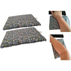 Elbow Desk Pad for Computer Keyboard Wrist Rest Mouse Wrist Rest Pad 100% Cotton Filled Bag Friendly Skin Care Comfortable Elbow Rest Cushion Desk Elbow Pad 2 Pack in Saudi Arabia