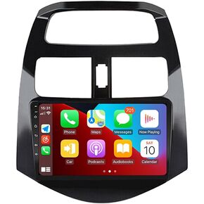 for Chevy Spark Radio 2011 2012 2013 2014 Car Stereo with Wireless Android Auto Apple Carplay Android 13 9 inch IPS Touch Screen SWC GPS Navigation DSP (2GB RAM+32GB ROM)