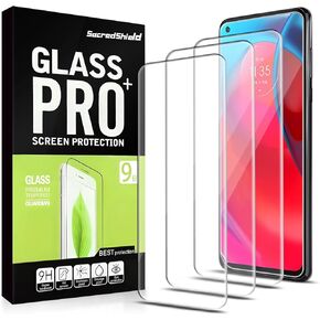 [3-Pack Screen Protector for Moto G Stylus 5G 2021 Tempered Glass, 9H Hardness, Bubble Free, Easy to Install