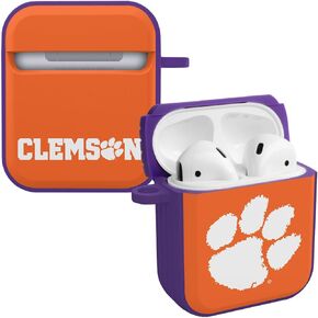 AFFINITY BANDS Clemson Tigers HDX Case Cover Compatible with Apple AirPods Gen 1 & 2 (Classic)