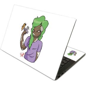 MightySkins Skin Compatible with Razer Blade Stealth 13.3" (2019) - Butterfly Friend | Protective, Durable, and Unique Vinyl Decal wrap Cover | Easy to Apply | Made in The USA