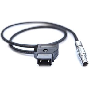 Teradek 2-Pin Connector to PowerTap (P-Tap/D-Tap) for Cube, Bolt, Bond and Link (11")