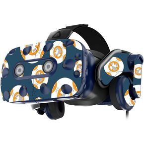 MightySkins Skin Compatible with HTC Vive Pro VR Headset - Mini Galaxy Bots | Protective, Durable, and Unique Vinyl Decal wrap Cover | Easy to Apply, Remove, and Change Styles | Made in The USA