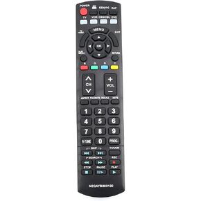 N2QAYB000100 Replace Remote fit for Panasonic TV TC-26LX70 TC-26LX85 TC-32LX70 TC-32LX70N TC-32LX700 TC-32LX85 TC-37LZ85 TH-42PC77U TH-42PE77U TH-42PX77U TH-42PZ700U TH-46PZ80UA TH-50PC77U