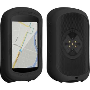 kwmobile Silicone Case Compatible with Garmin Edge 840 / Edge 540 - Case Soft Bike GPS Protector Bumper - Red