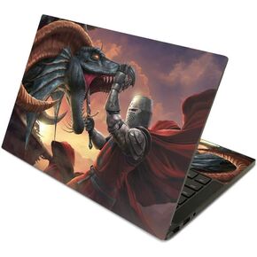 MightySkins Skin Compatible with Razer Blade Stealth 13.3" (2019) - Dragon Slayer | Protective, Durable, and Unique Vinyl Decal wrap Cover | Easy to Apply, Remove, and Change Styles | Made in The USA