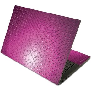MightySkins Skin Compatible with Razer Blade Stealth 13.3" (2019) - Pink Diamond Plate | Protective, Durable, and Unique Vinyl Decal wrap Cover | Easy to Apply | Made in The USA