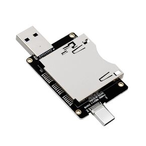 chenyang 2 in 1 USB 3.1 Gen 2 10Gbps CF Express Type A/B Memory Card Reader with USB 3.0/USB C to USB C Data Cable