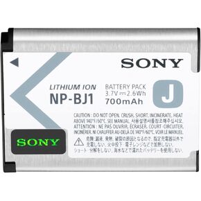 Sony NPBJ1 J-Series Rechargeable Digital Camera Battery Pack, Black