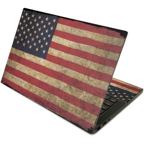 MightySkins Skin Compatible with Razer Blade Stealth 13.3" (2019) - Vintage Flag | Protective, Durable, and Unique Vinyl Decal wrap Cover | Easy to Apply, Remove, and Change Styles | Made in The USA