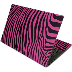 MightySkins Skin Compatible with Razer Blade Stealth 13.3" (2019) - Pink Zebra | Protective, Durable, and Unique Vinyl Decal wrap Cover | Easy to Apply, Remove, and Change Styles | Made in The USA