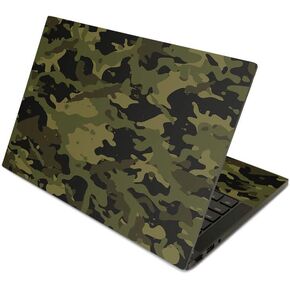 MightySkins Skin Compatible with Razer Blade Stealth 13.3" (2019) - Green Camouflage | Protective, Durable, and Unique Vinyl Decal wrap Cover | Easy to Apply | Made in The USA