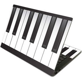 MightySkins Skin Compatible with Razer Blade Stealth 13.3" (2019) - Piano Keys | Protective, Durable, and Unique Vinyl Decal wrap Cover | Easy to Apply, Remove, and Change Styles | Made in The USA