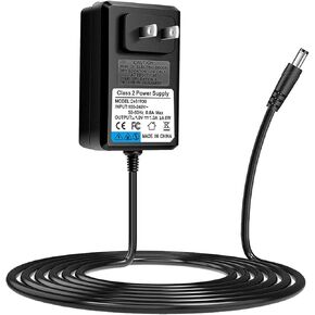 solsinsy9V AC/DC Power Adaptor for BCP SKY3160 Keyboard,9VDC DC9V Power Supply Cord Cable Charger PSU(78in Power Cord Length)