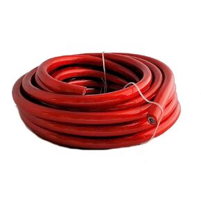 IMC Audio 8 Gauge CCA Power Red Wire Cable (5ft Red) Battery Cable Wire, Automotive, Car Audio Speaker Home Stereo System, RV Trailer, Amp Wiring 8 Guage Power Wire Cable for Car Audio