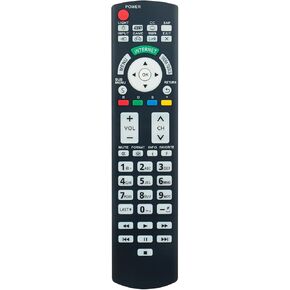 N2QAYB000571 Replacement Remote Control Applicable for Panasonic Viera TV TC-P55VT30 TC-65PST34 TC-L32DT30 TC-P60GT30 TC-P65VT30 TC-L37DT30 TC-P50GT30 TC-P55GT30 TC-P55VT30 TC-P65VT30 TC-P65GT30