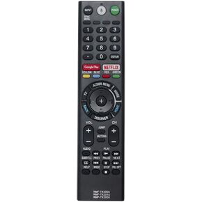 RMF-TX201U Voice Remote Control Replacement for Sony Bravia OLED TV XBR-55A1E XBR-65A1E XBR-75Z9D XBR-100Z9D XBR-77A1E XBR-65Z9D XBR-65Z9D/UC2 XBR-75Z9D/UC2 XBR55A1E XBR65A1E XBR75Z9D XBR100Z9D