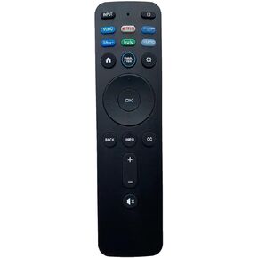 New Universal Remote-Control,Compatible with VIZIO D-Series M-Series P-Series V-Series UHD LED LCD Smart TVs with Shortcut App Keys(No Voice Function)