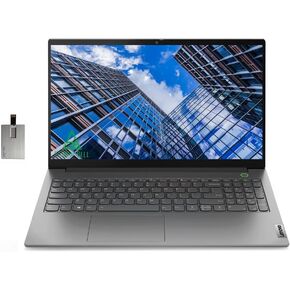 Lenovo 2022 Thinkbook 15 Gen 4 15.6" FHD IPS Business Laptop, 12th Intel Core i7-1255U, 40GB RAM, 1TB PCIe SSD,Intel Iris Xe Graphics, Fingerprint Reader, Win 11 Pro, Gray, 32GB USB Card