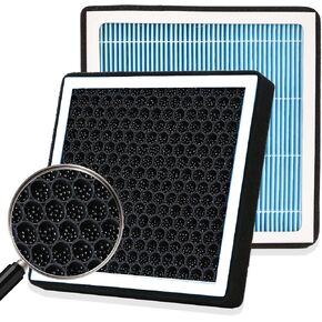 CF11966 Cabin Air Filter with Activated Carbon For Chevy Silverado 1500 2500 3500 HD Tahoe Colorado Cruze Equinox Impala Malibu Blazer Traverse & Buick Cadillac GMC 2016 2017 2018 2019 2020