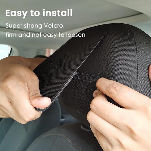 Portable DVD Player Headrest Mount Holder Car Headrest Mount Holder Strap Case for Swivel & Flip Style Portable DVD Player with 10 inch to 10.5 inch Screen (XCZB-10) in Saudi Arabia